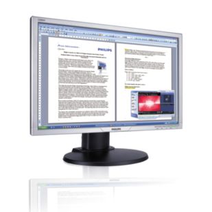 Moniteur LCD écran large
