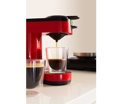 SENSEO® UP MACHINE À CAFÉ À DOSETTES HD7880/80 CONÇUE POUR LES DOSETTES  SENSEO®, ROUGE INTENSE - Mes pièces détachées