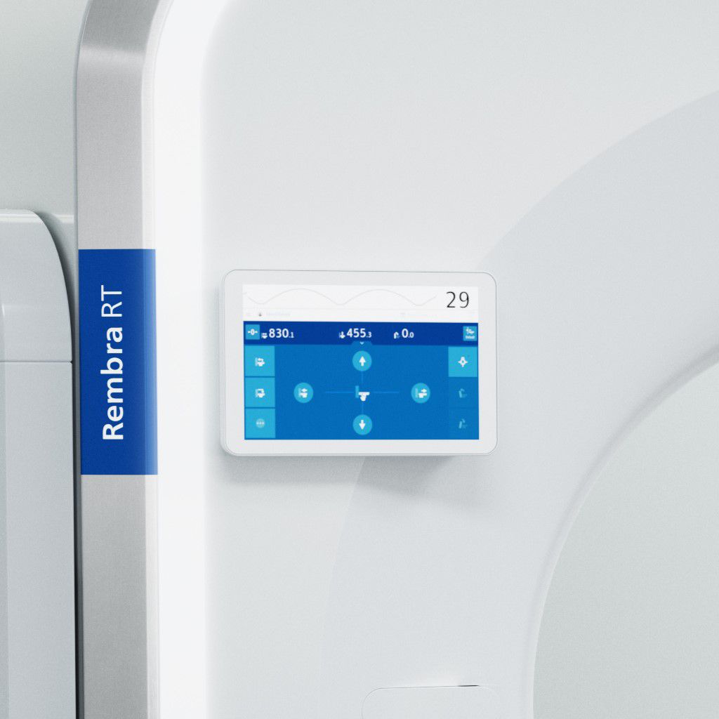 Stay close with OnPlan patient-side gantry controls