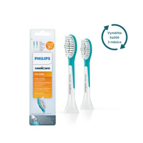 HX6042/33 Philips Sonicare for Kids Standard Standardní velikost hlavice sonického kartáčku