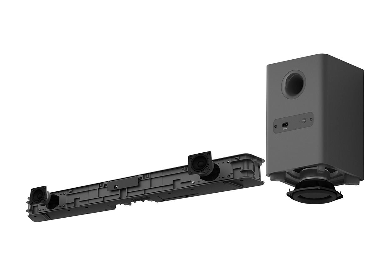Soundbar 2.1 with wireless subwoofer TAB5309/37 | Philips Soundbar 2.1 with wireless subwoofer TAB5309/37 | Philips