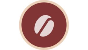 Intensity Select for long smooth and short intense coffee