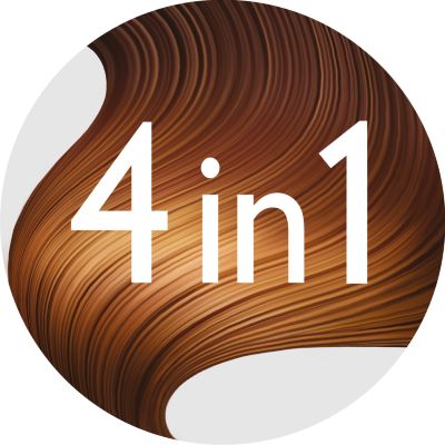 Δώστε όγκο, ισιώστε, κάντε μπούκλες και μύτες στρίβοντας απλώς τον καρπό σας.