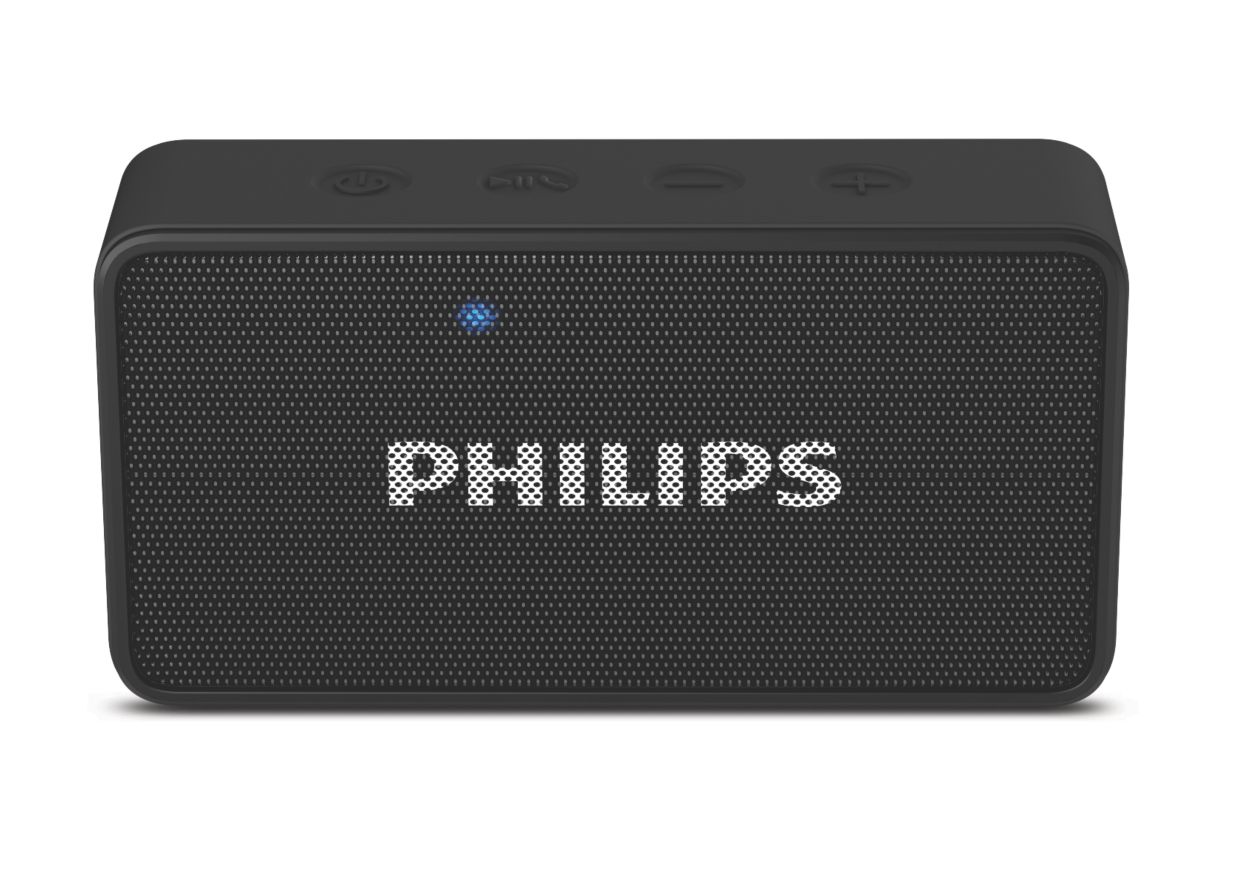 Parlante Portatil Philips Bt60bk/77 Bluetooth/bat Recarg/3w/radio