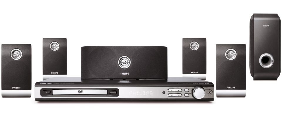 Philips dvd best sale surround sound system