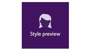 Try different hairstyle anywhere, anytime.