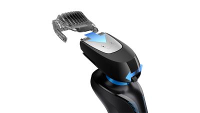 Shave and groom your face with 1 easy device