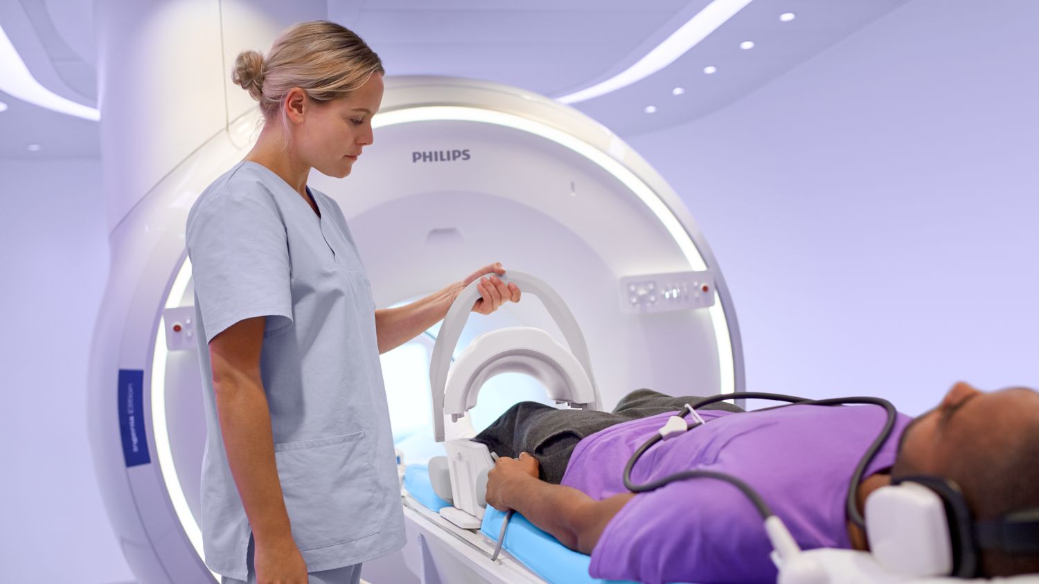 MRI examination of knee