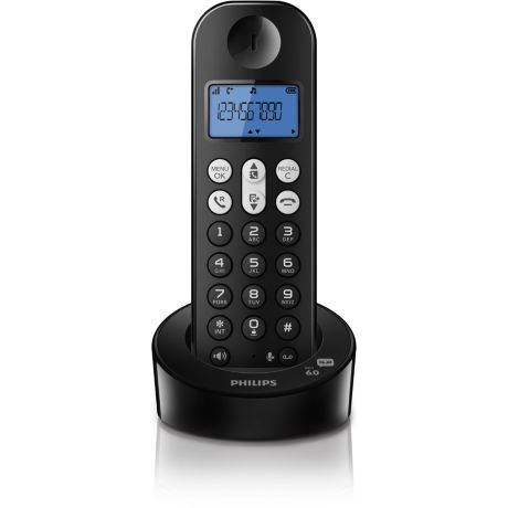 D1261B/BR  Telefone s/ fio c/ secr. eletr.