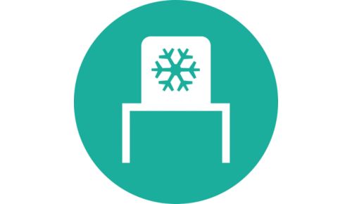 Vârf rece pentru utilizare mai uşoară şi mai sigură