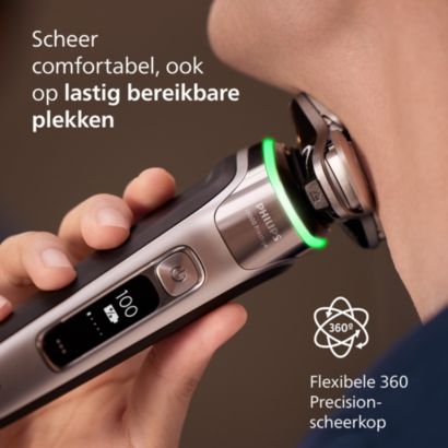 Langdurig glad scheerresultaat, intelligent huidcomfort