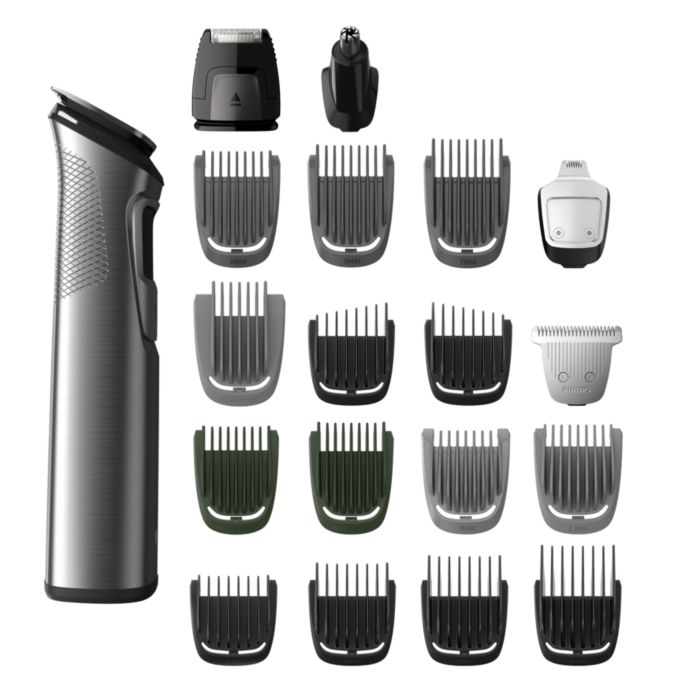 PHILIPS メンズ電気シェーバー MG9740 Norelco 海外モデル Norelco Multigroom 7000 Face, Head and Body MG7790/40 | Philips