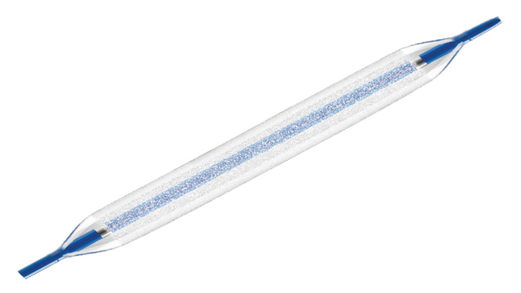 Low tip profile (0.039") and high pushability facilitate trackability and lesion crossing, even in challenging anatomies and through previously deployed stents.