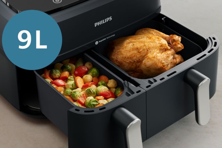 Philips Airfryer Essential XL, fry with up to 90% less fat