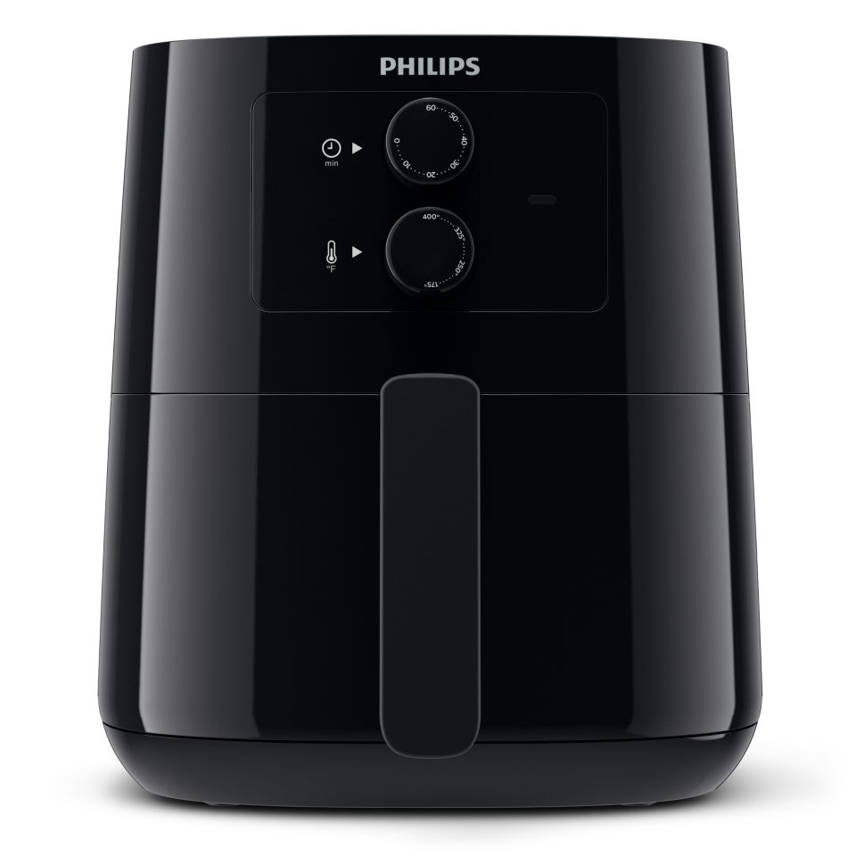 Philips Airfryer HD9200/10 Friggitrice ad aria 4 Litri, Timer e controllo  della temperatura, 5 Impostazioni di cottura, Bianca