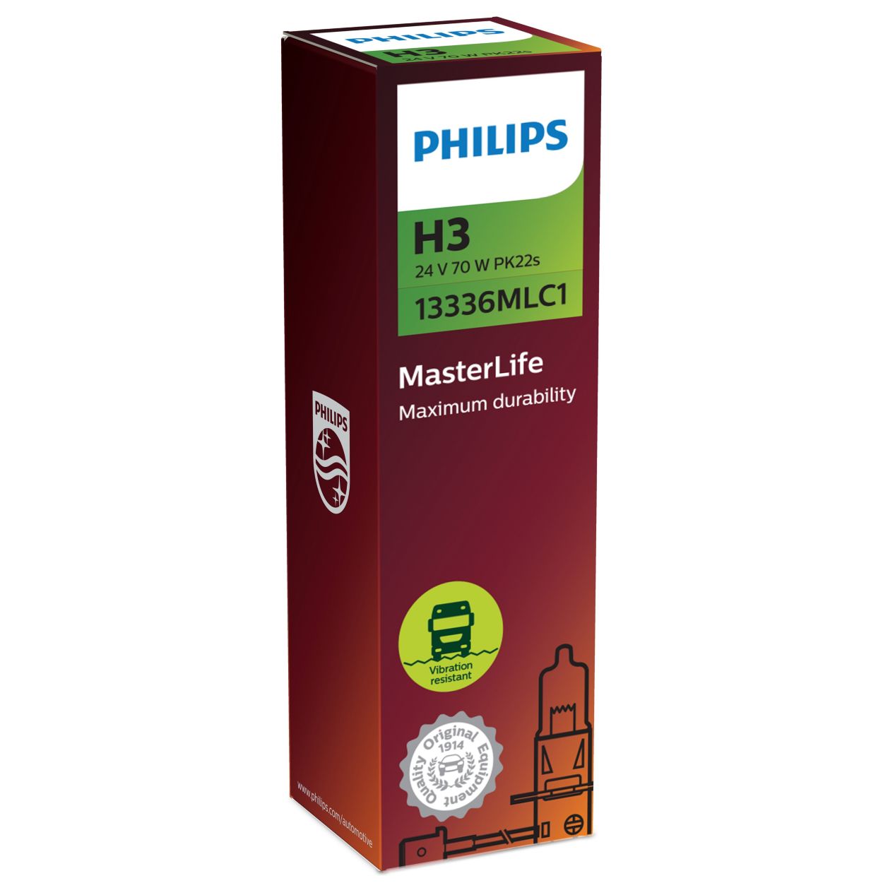 Lampara Philips H7 Para Camión 24v 70w