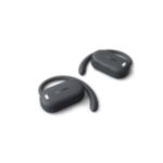 Earbud open-ear. Dapat disesuaikan dengan empat cara.
