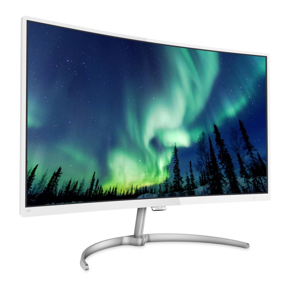 Curved LCD monitor with Ultra Wide-Color 278E8QJAW/69 | Philips