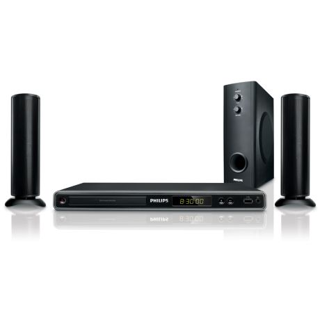 HTP3350K/55  Home Theater con DVD