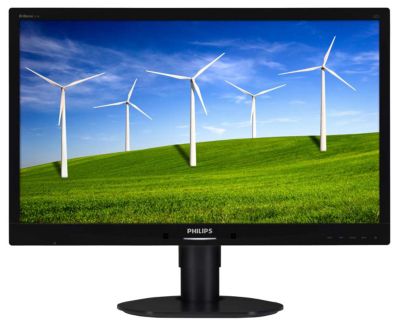 Brilliance 液晶モニター、LED バックライト 241B4LPYCB/11 | Philips