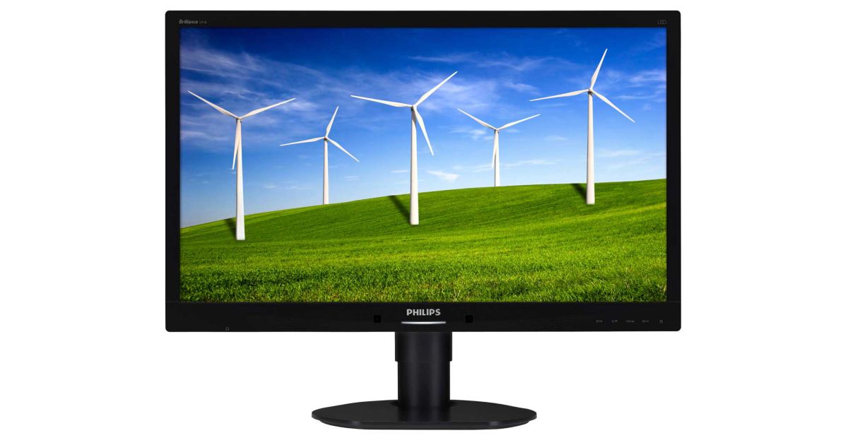 Brilliance LCD monitor, LED backlight 241B4LPYCB/00 | Philips