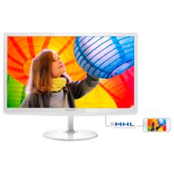 Monitor LCD com luz de fundo LED