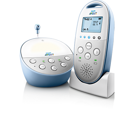 SCD570/00 Philips Avent Audio Monitors Dect Audio babyalarm med diskret natindstilling&lt;br>
