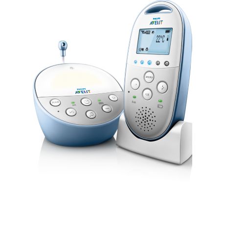 SCD570/00 Philips Avent Audio Monitors Dect Audio babyvakt med diskret nattläge&lt;br>