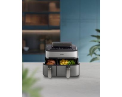 Airfryer à double panier avec cuisson vapeur Philips