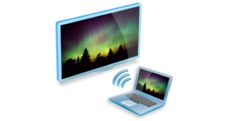 Connectez sans fil un ordinateur à votre téléviseur au moyen de MediaConnect.