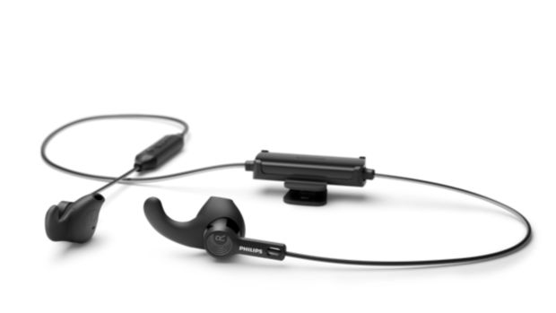 Wireless sports headphones