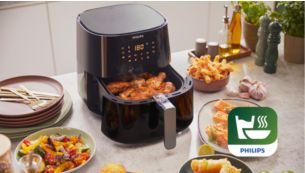 Série 3000 connecté Airfryer XL, 6,2L 14-en-1, Jusqu'à 5 portions HD9280/90