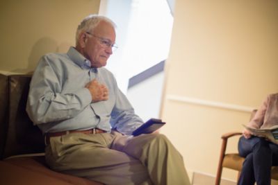 Patient waiting in hospital