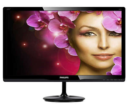 Elegant display enhances your viewing experience