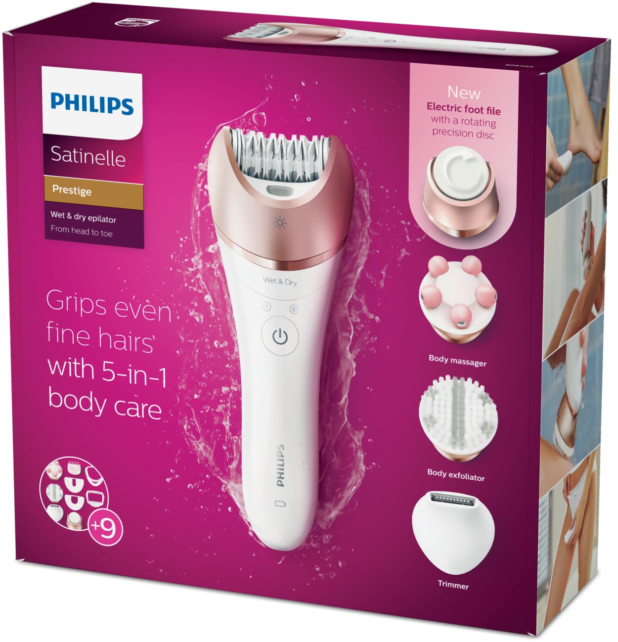 Philips Satinelle Epilator, Beauty & Personal Care, Hair on Carousell