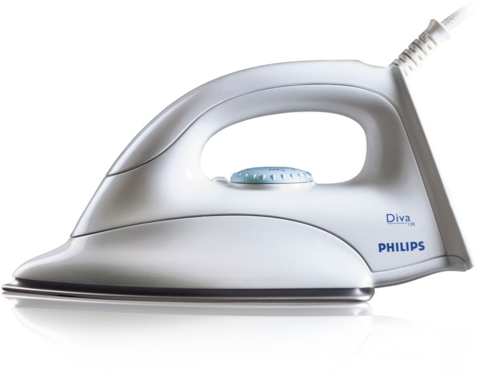 Fer A Repasser A Sec Philips (Classic) - 1000W - Gris Argent –