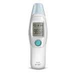 Measures and records your child’s temperature