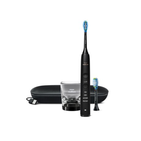 HX9913/18 DiamondClean 9000 Brosse à dents électrique avec application