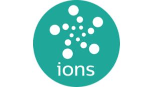 Fonction ionique : plus de soin, pour des cheveux brillants et sans frisottis