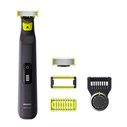 OneBlade Pro 360 Rechargeable shaver and trimmer with accessories