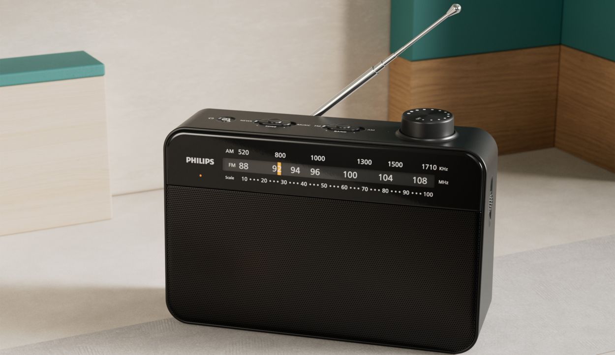 Portable FM/AM radio TAR2509/98 | Philips