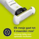 Moeiteloos intiem scheren, zacht voor de huid.