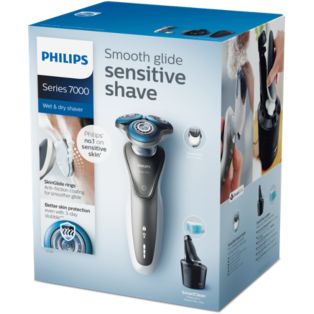 Shaver series 7000 Elektrischer Nass- und Trockenrasierer