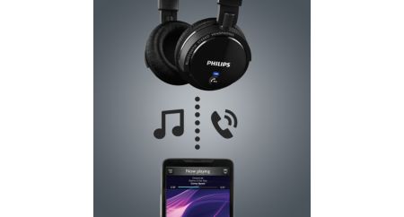 Philips shb5500bk discount wireless bluetooth headphones