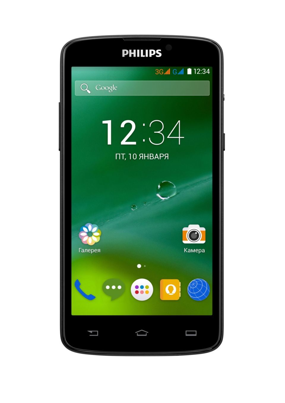 Philips Xenium Смартфон CTV387BK V387 Black WCDMA / GSM