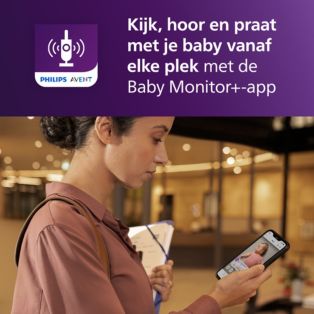 Avent Premium Connected Baby Monitor Refurbished connected