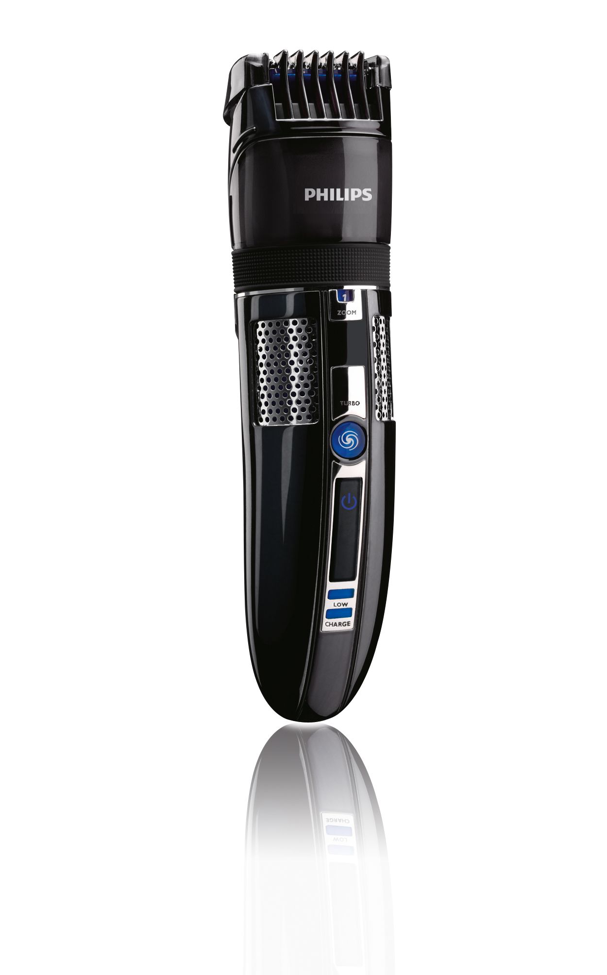 Beardtrimmer series 7000 триммер для бороды: вакуумная система, турборежим  QT4085/70 | Philips