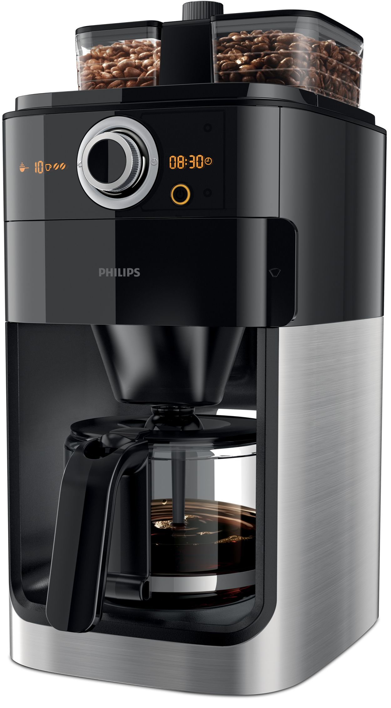 optie top Waakzaam Grind & Brew Coffee maker HD7762/00 | Philips
