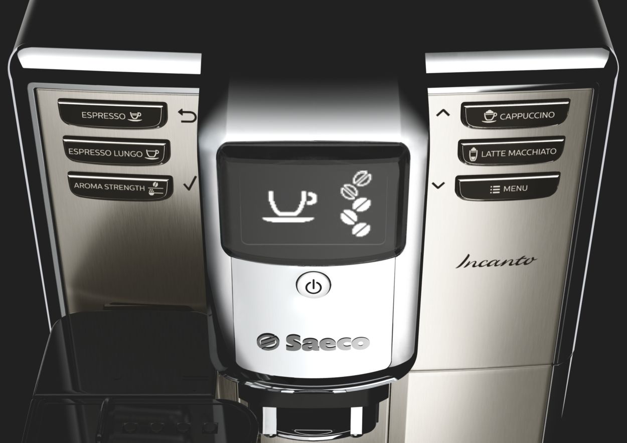 Saeco HD8914/01 - Cafetera Incanto espresso súper automática 4 bebidas ·  Comprar ELECTRODOMÉSTICOS BARATOS en