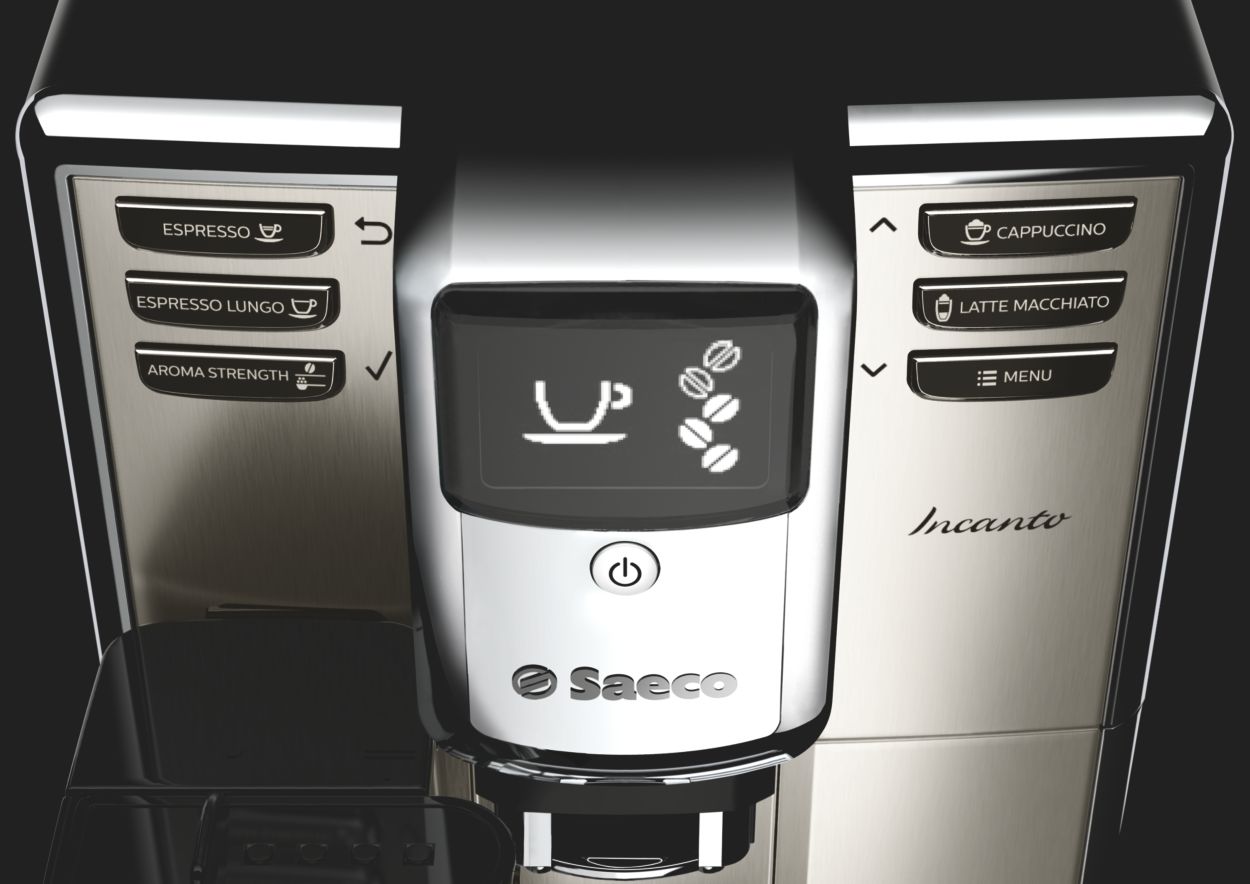 Saeco incanto coffee outlet machine